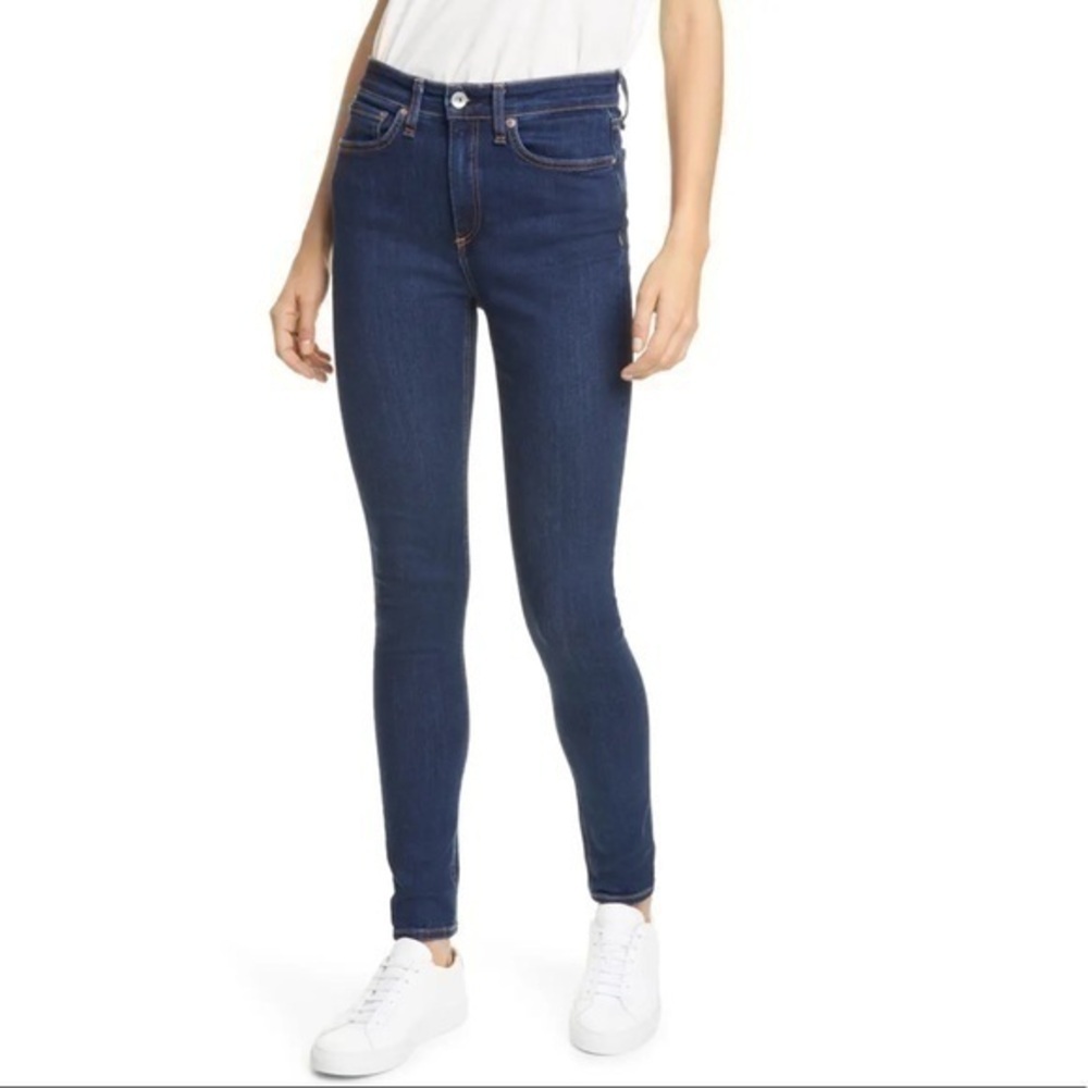 Rag & Bone High Waist Skinny Jeans